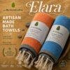 ELARÁ | Organic set of 2 Towel with AIRDROP Tech™