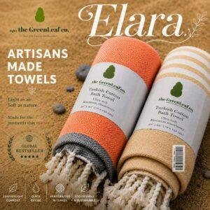 ELARÁ | Organic set of 2 Towel with AIRDROP Tech™