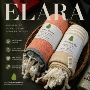 ELARÁ | Organic set of 2 Towel with AIRDROP Tech™